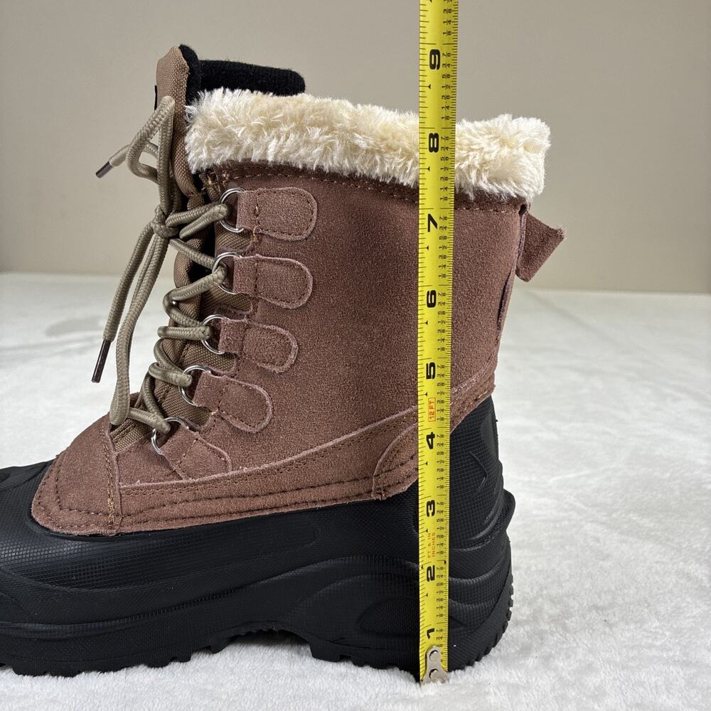 Brand New Itasca Cedar Boots Size 7 Buff Shearling Collar FS Benefits Charity - Picture 11 of 16